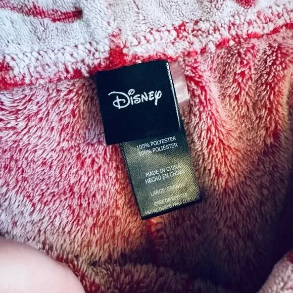 Disney Red and White Pajamas with mickey Design size large - Picture 6 of 7
